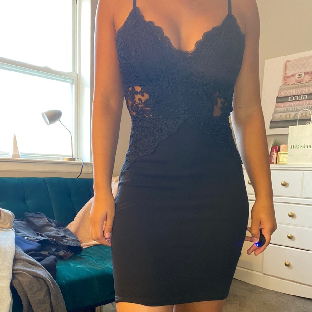 windsor black dress